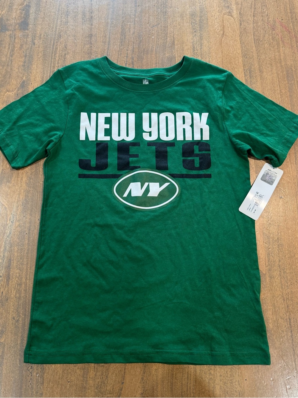 NFL Green Team Apparel Tee with White Print